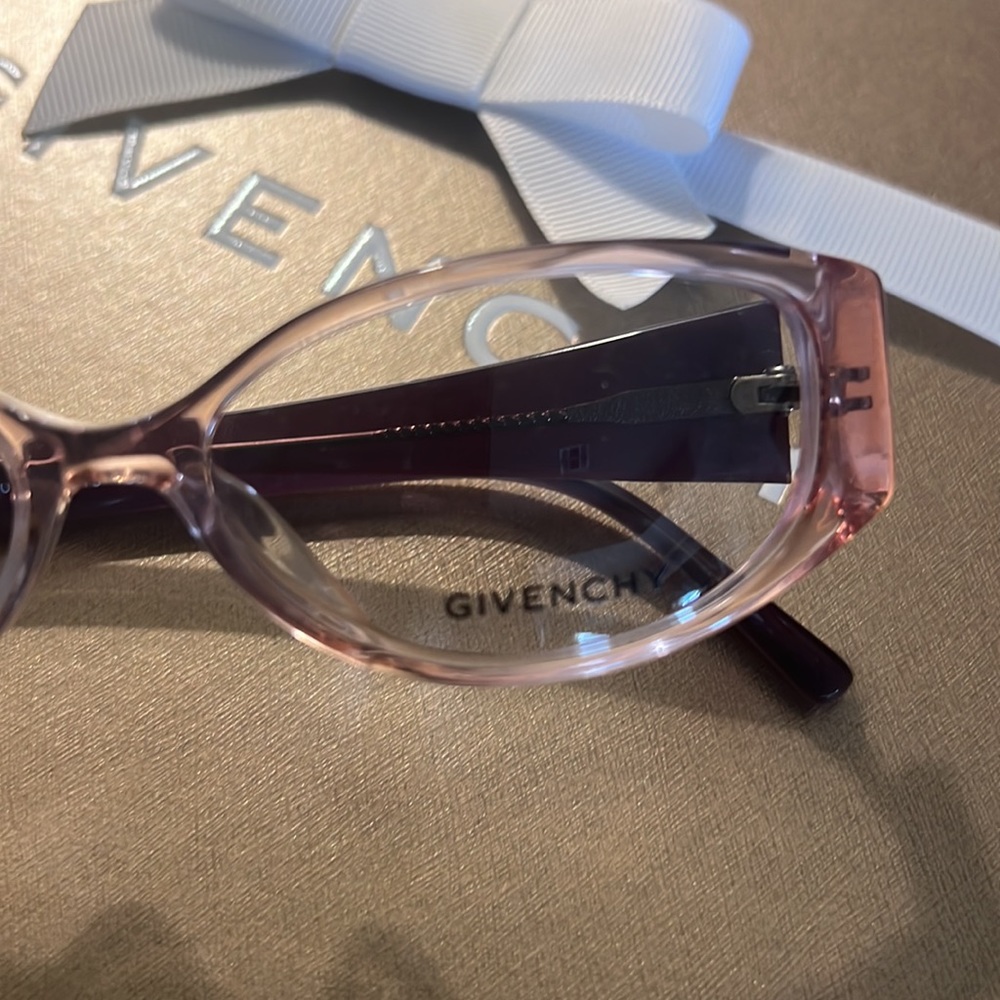 Authenticated Givenchy Logo Rhinestones Glasses F… - image 5